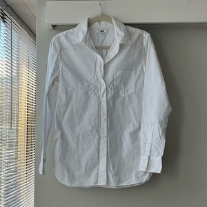 Uniqlo White Classic Shirt
